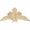 Ekena Millwork Davenport Rough Sawn Timber Gable Bracket, Douglas Fir, 36"W x 24"H x 2"D x 6"F, 16/12 Pitch GBW036X24X0206DAV00RDF - alternate 3